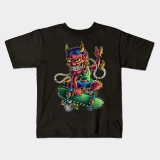 Hannyo Skateboard Kids T-Shirt